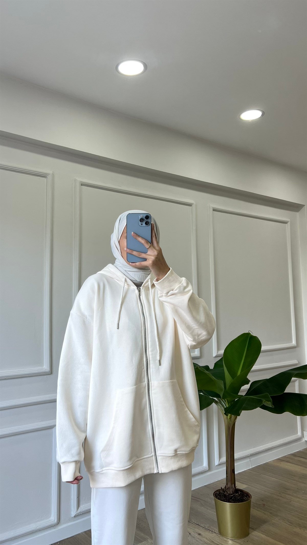 Zara Model Hırka - Ekru