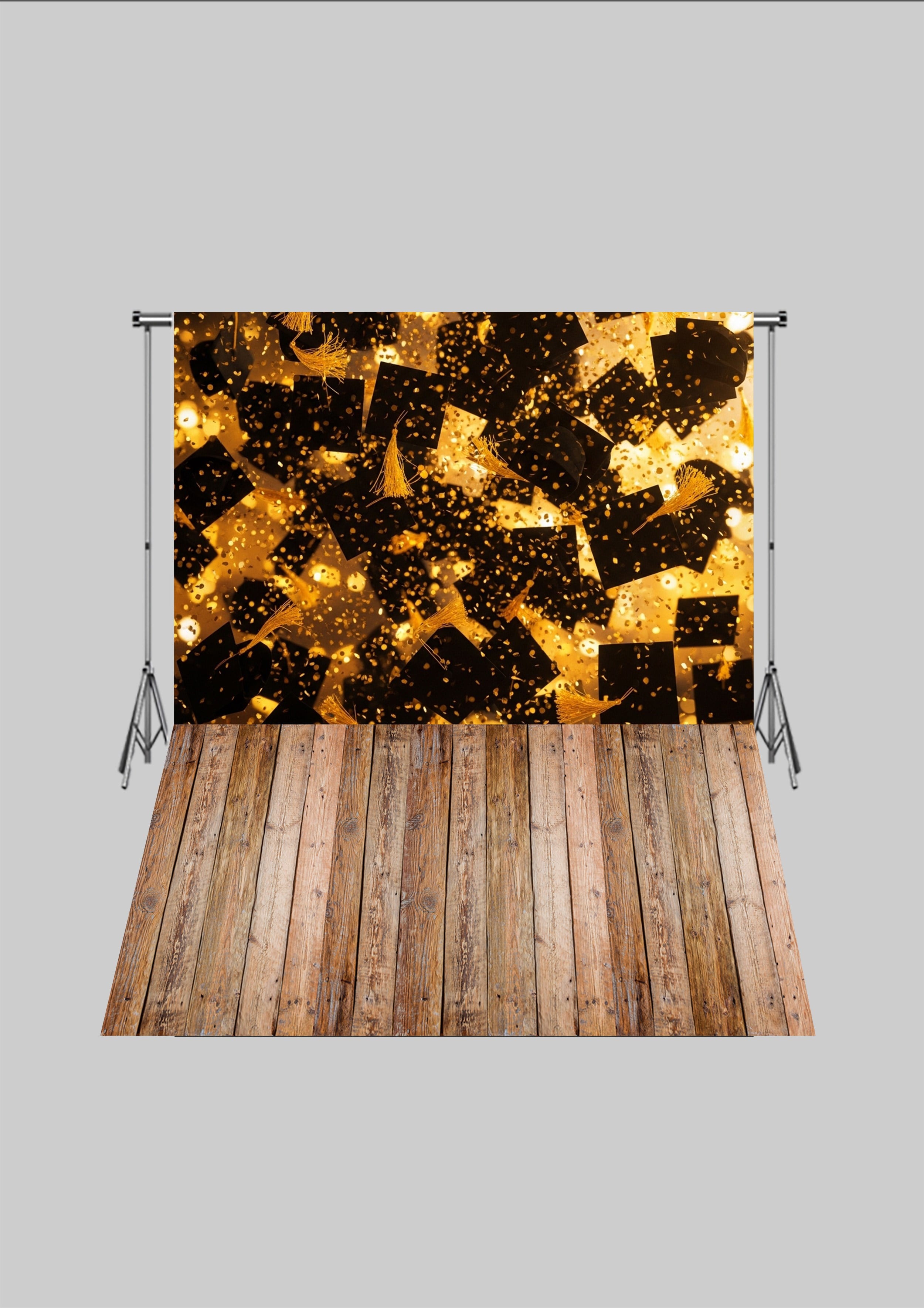 Okul Temalı - Okulun Son Günü 3 - Üç Boyutlu Çocuk Kumaş Fotoğraf Fonu - Fabric Photography Backdrop ( 2X2,5 MT)