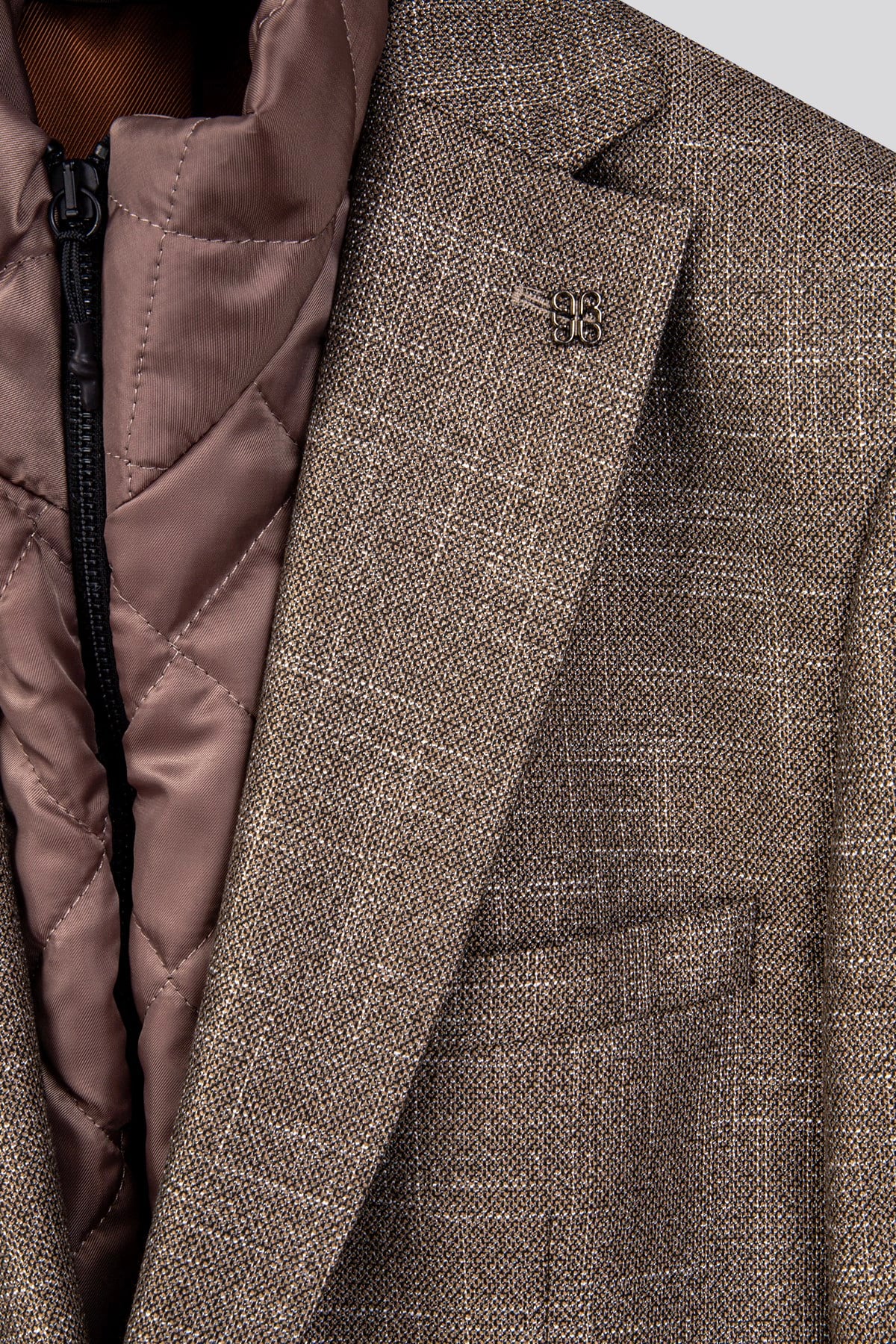 A.BEJ SLİM FİT ERANGEL MODEL MONO YAKA 2 DÜĞME ÇİFT YIRTMAÇ 6 DRP CK