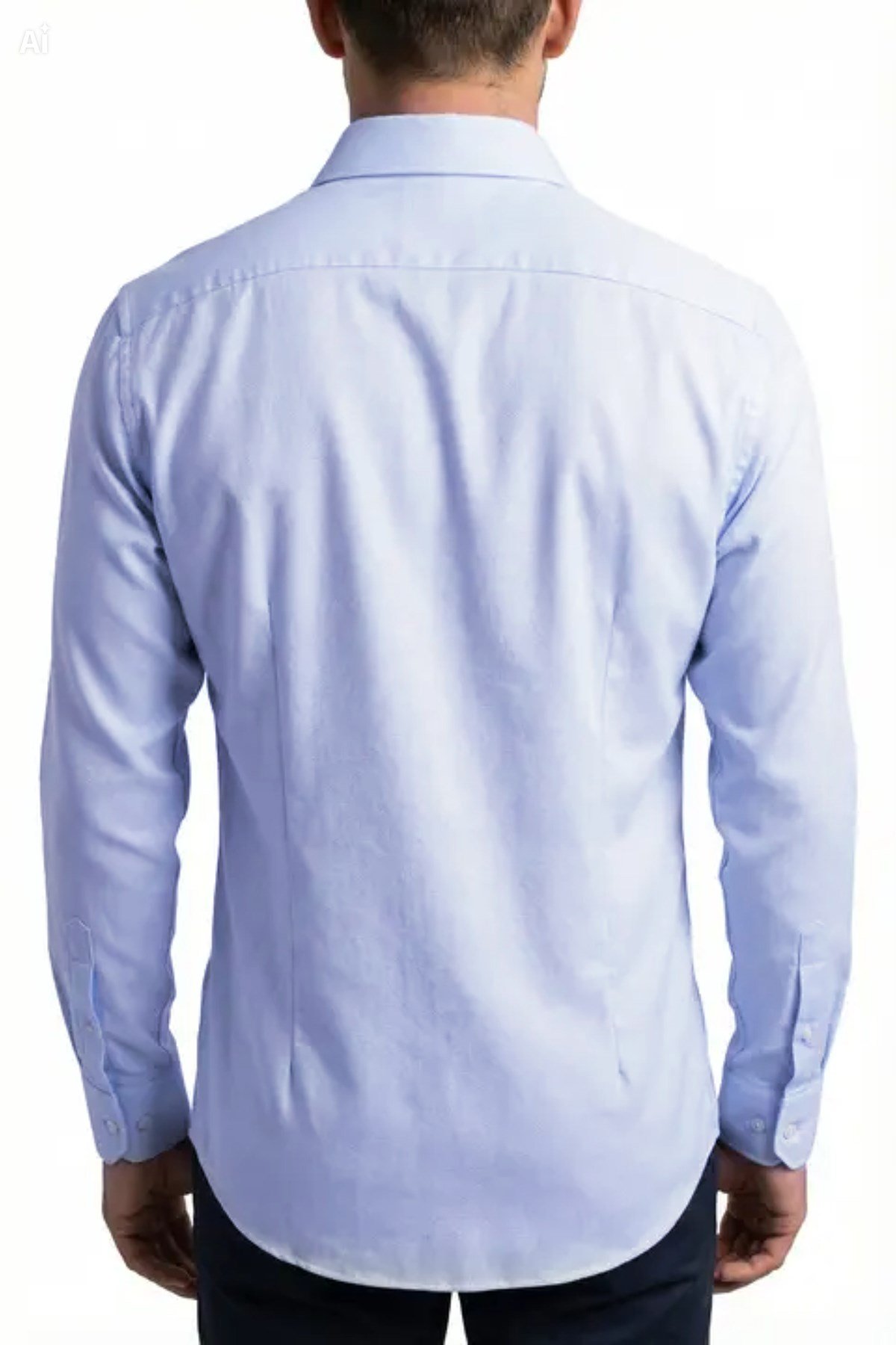 A.Mavi Slim Fit By 2 Yaka Uzun Kol 6 Drop Gömlek