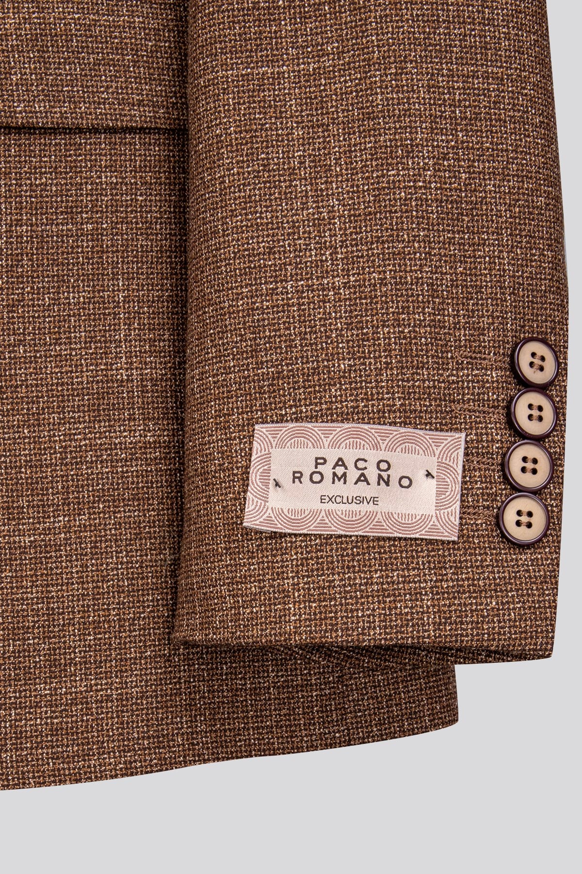 A.KAHVE SLİM FİT ERANGEL MODEL MONO YAKA 2 DÜĞME ÇİFT YIRTMAÇ 6 DRP CK