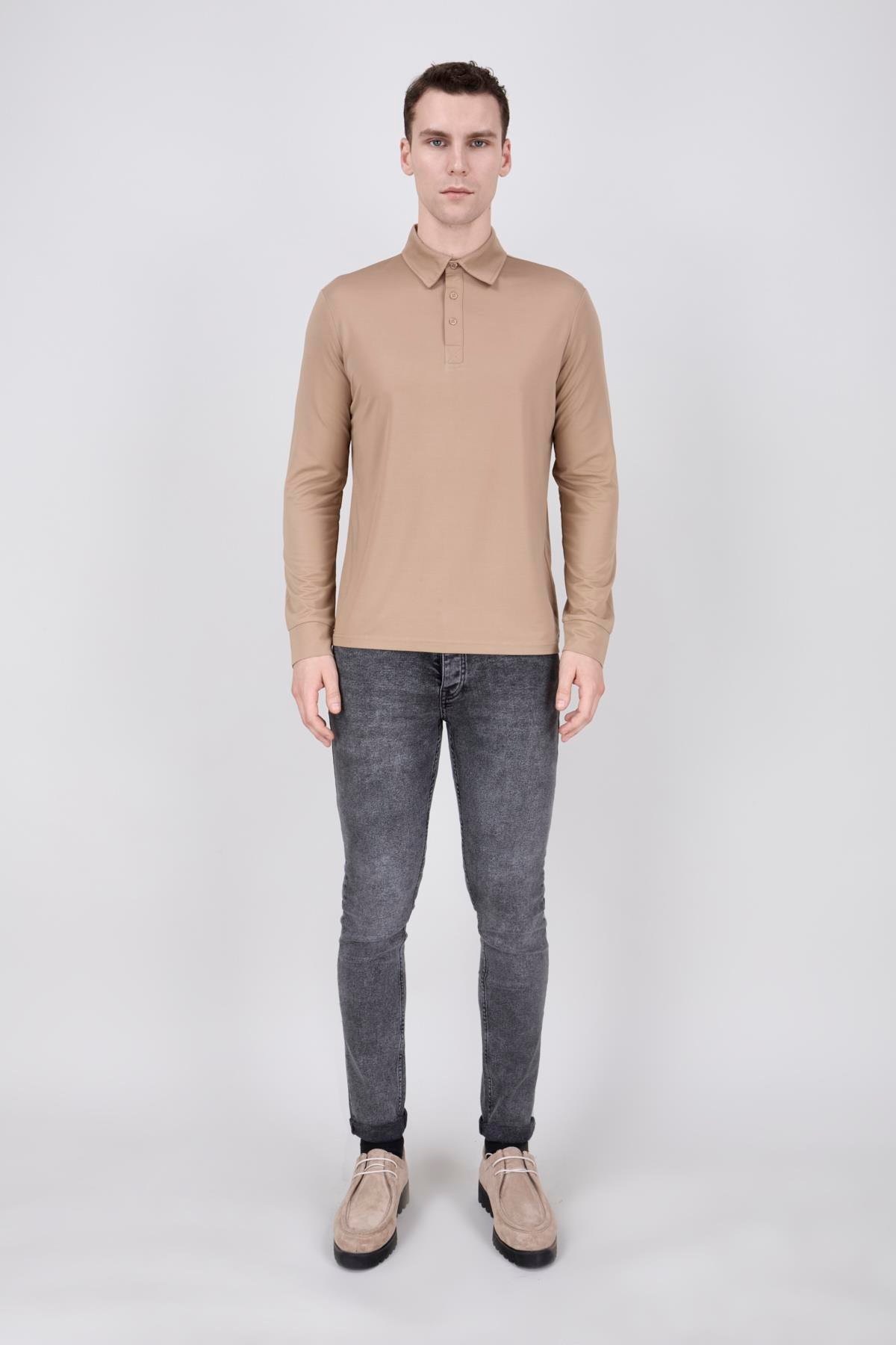 CAMEL PR-Q04 POLO YAKA TSHIRT