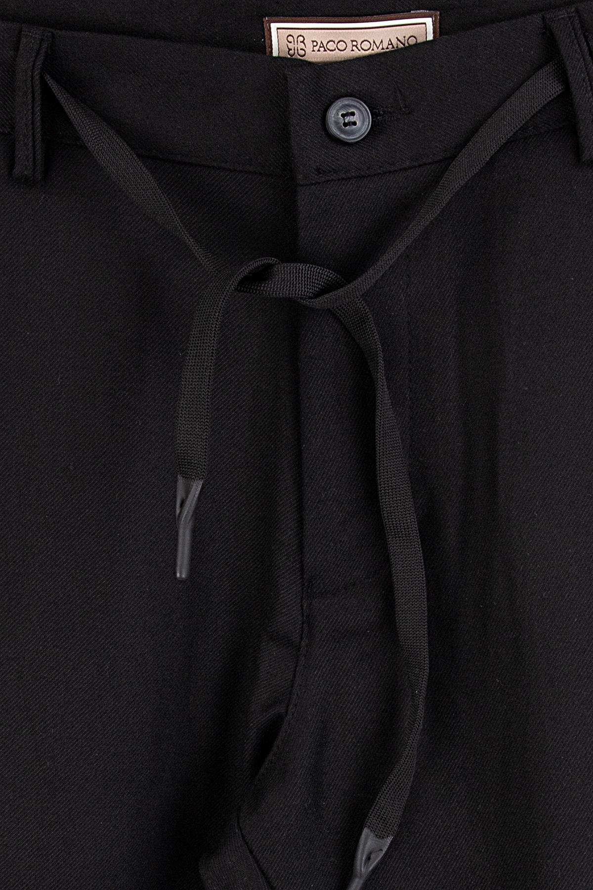 Erkek Siyah Jogger Pantolon