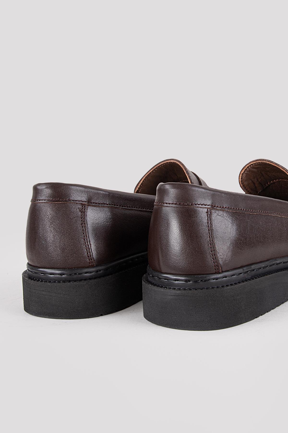 KAHVE ANTİK PR-K054 ANTİK CASUAL AYAKKABI