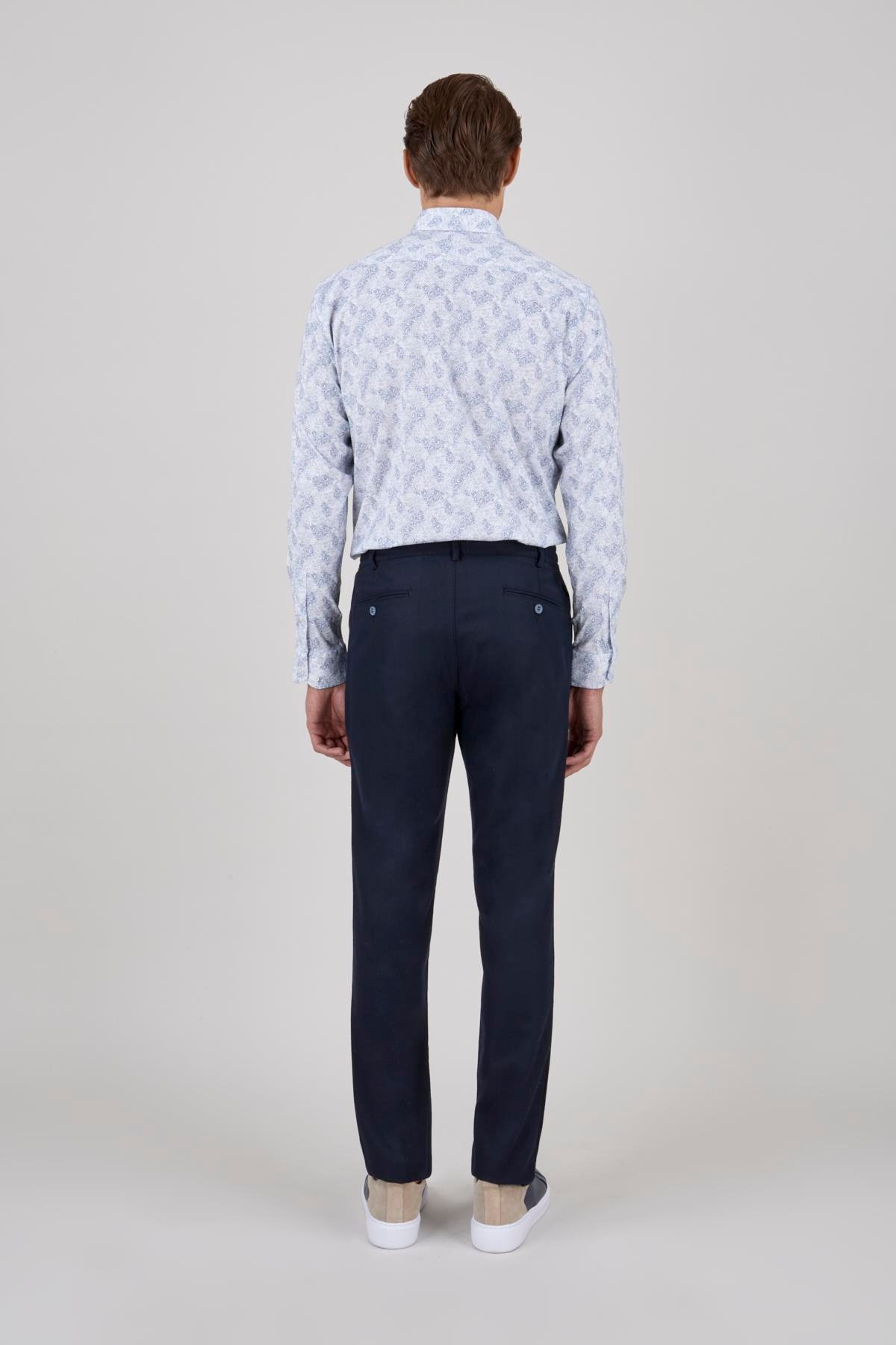 LACİVERT Slim Yan Cep JOGGER Pantolon PANTOLON