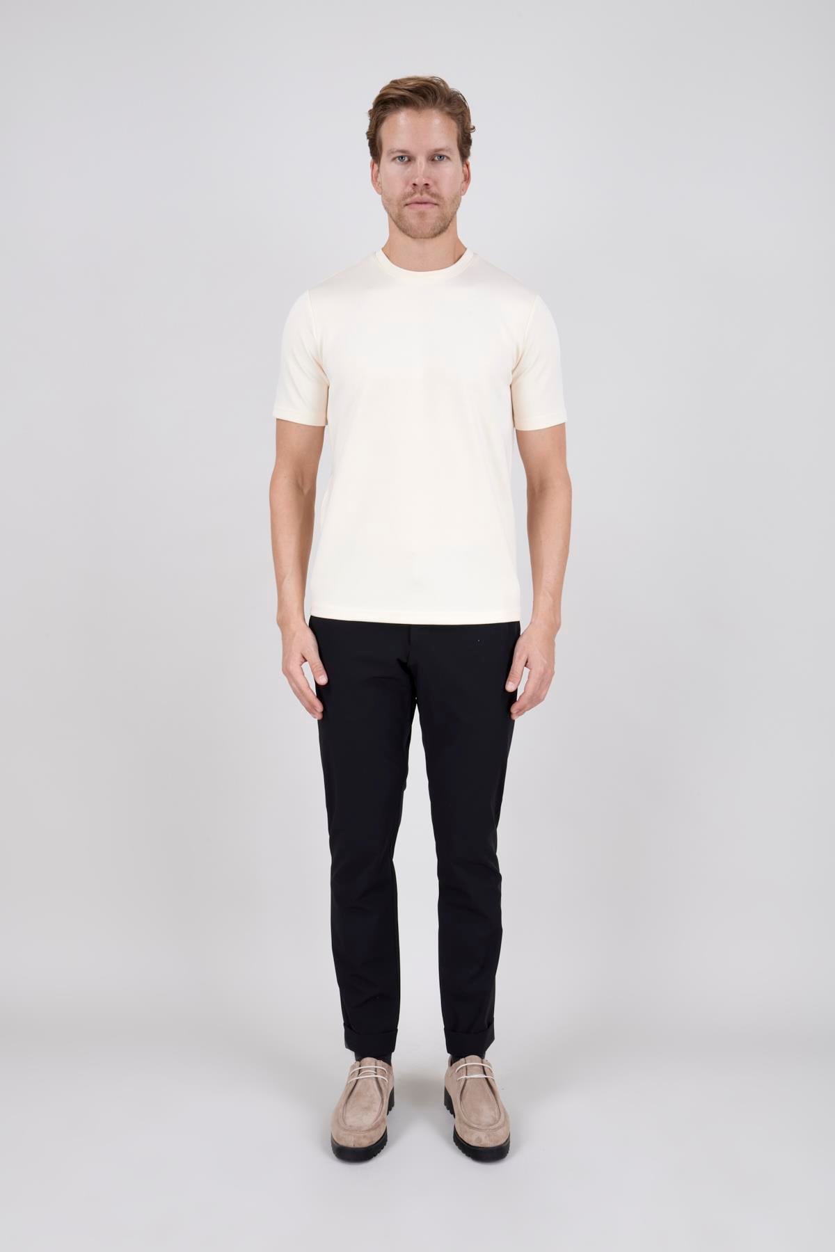 OFF WHITE PR-Q02 BİSİKLET YAKA TSHIRT