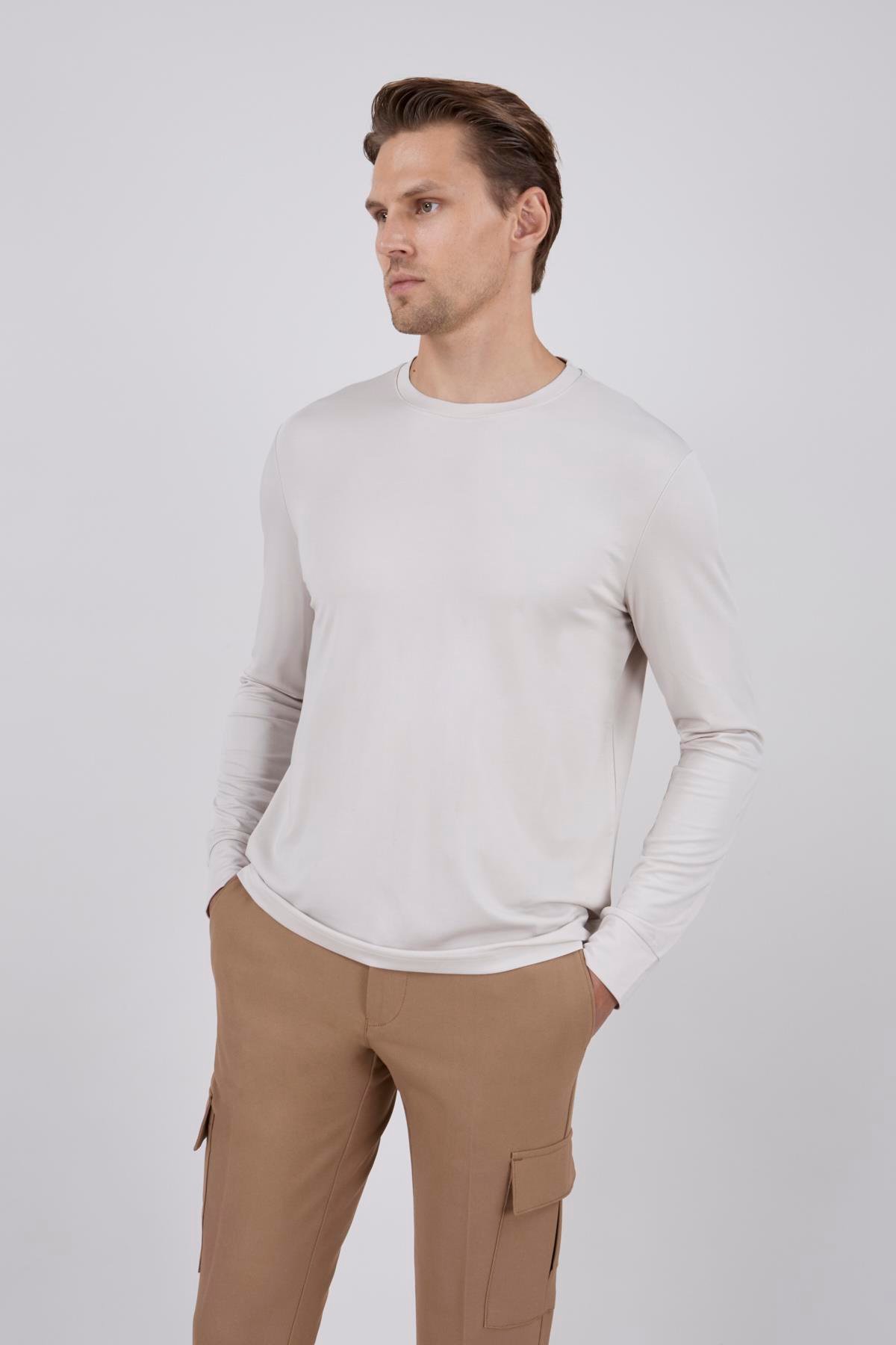 TAŞ PR-Q03 BİSİKLET YAKA TSHIRT