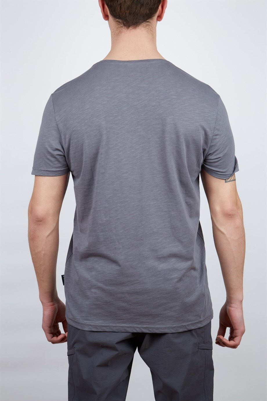 Alpinist Albino Basic T-Shirt Antrasit