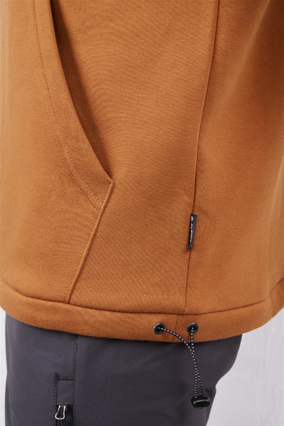 Alpinist Delta Kapşonlu Sweatshirt HARDAL