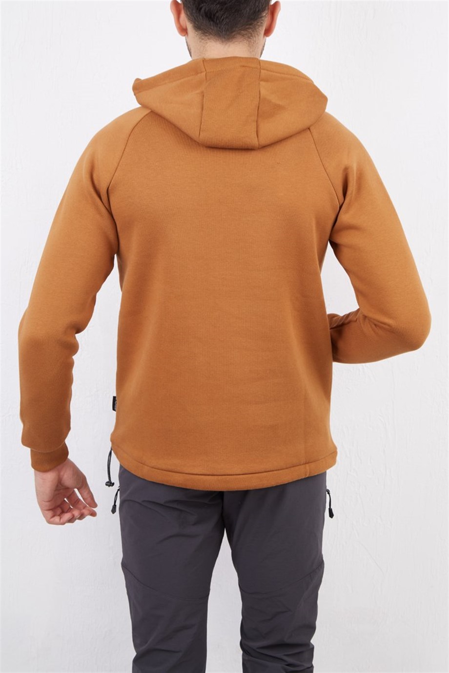 Alpinist Delta Kapşonlu Sweatshirt HARDAL