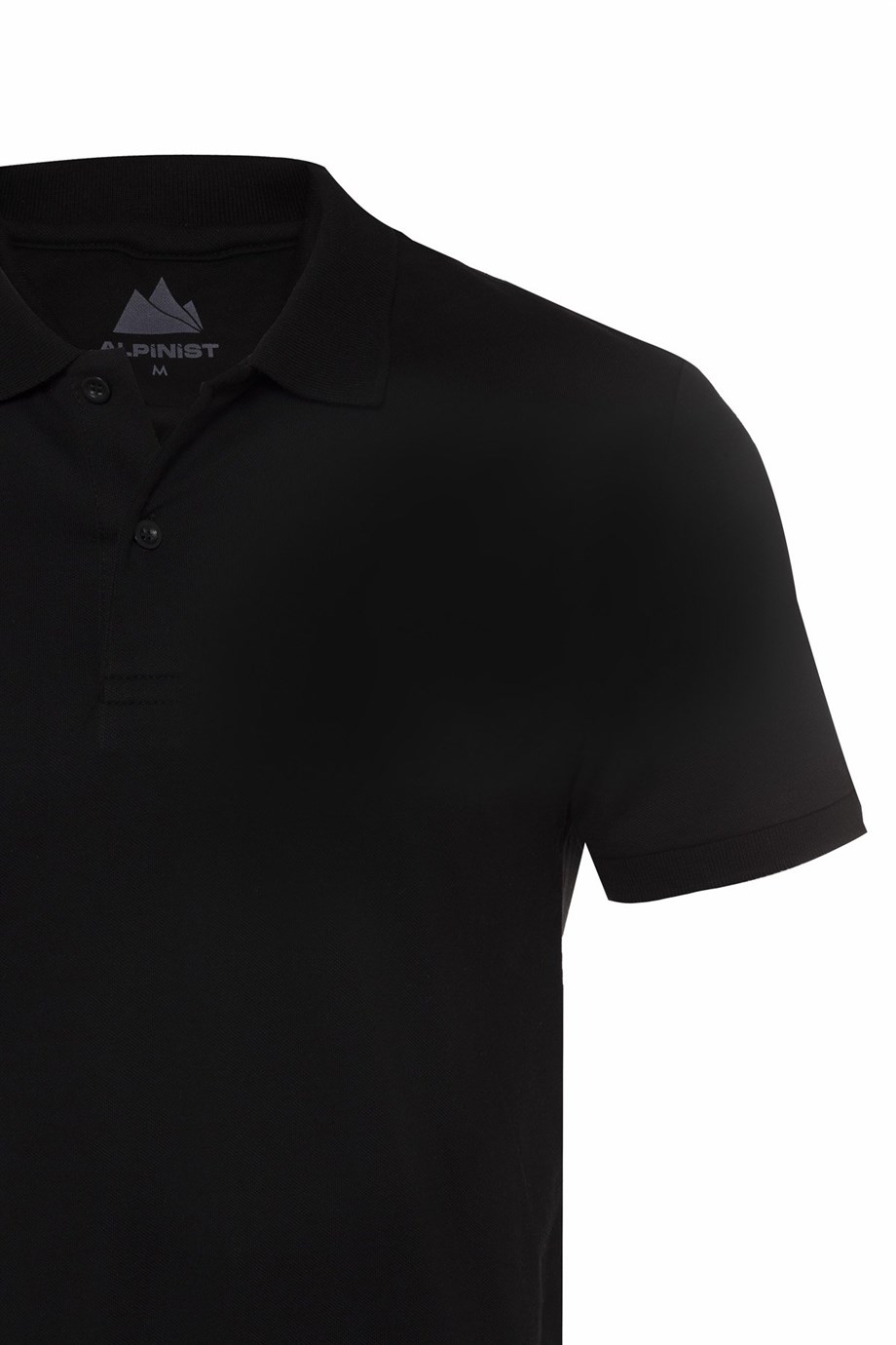 Alpinist Explore Polo T-Shirt Siyah