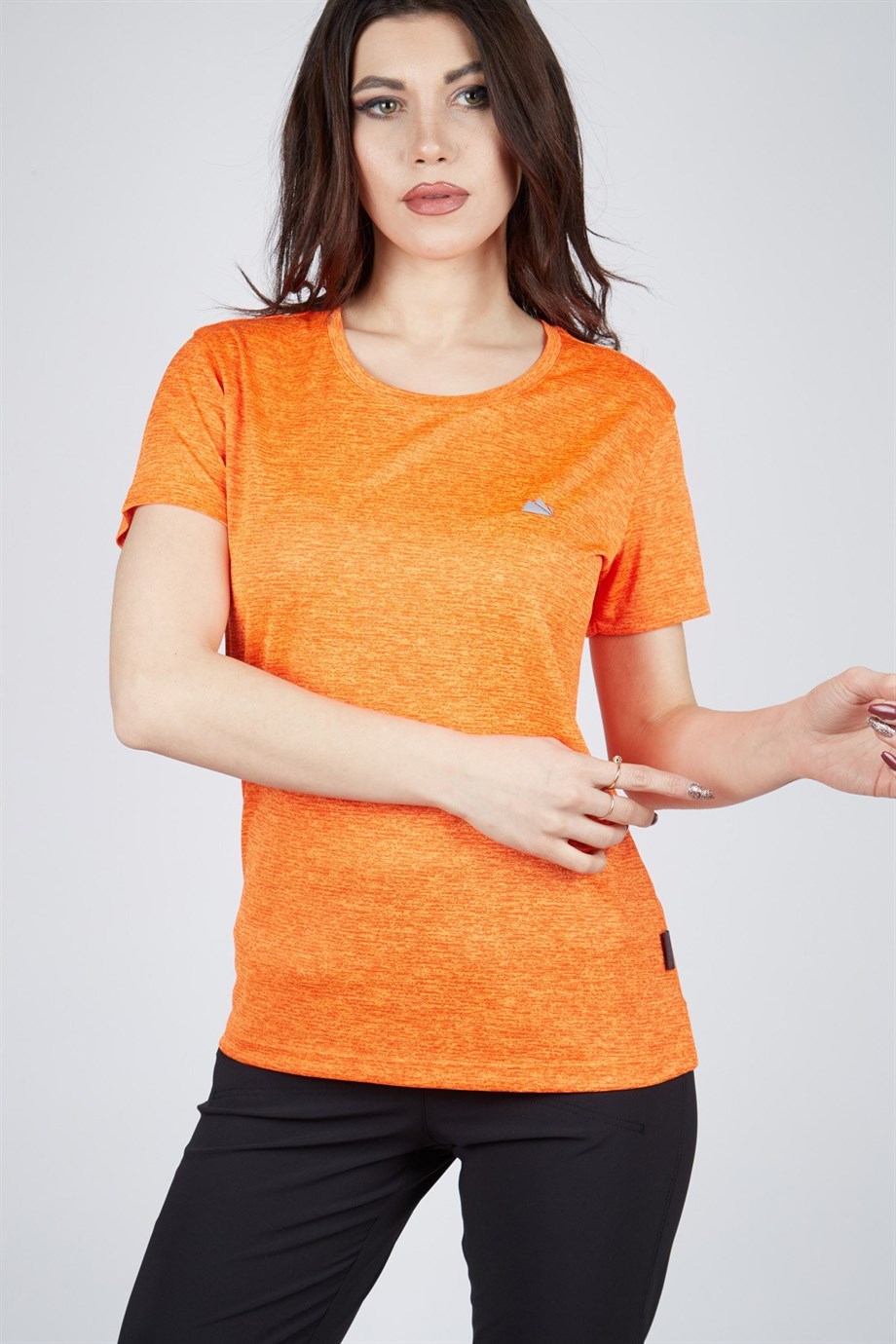 Alpinist Lumi Kadın T-Shirt Turuncu