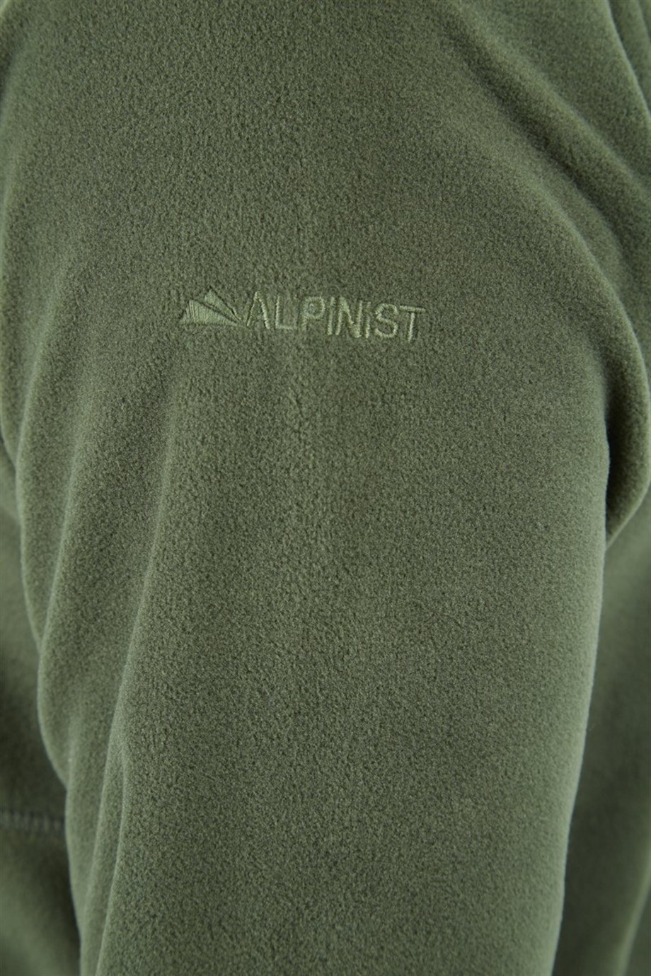 Alpinist Motus Tam Fermuarlı Polar Haki