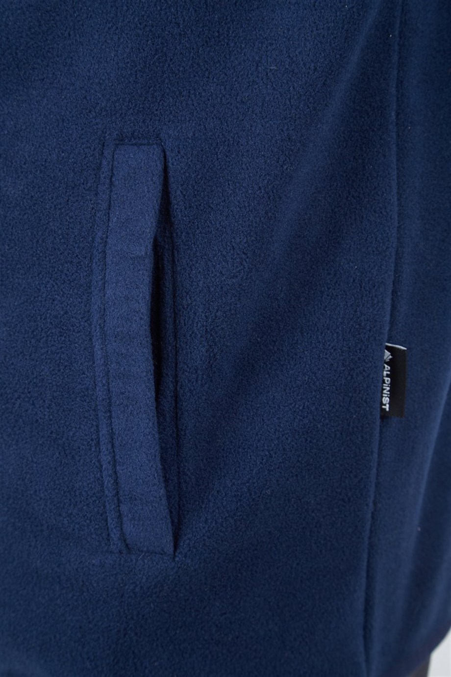 Alpinist Motus Tam Fermuarlı Polar Indigo