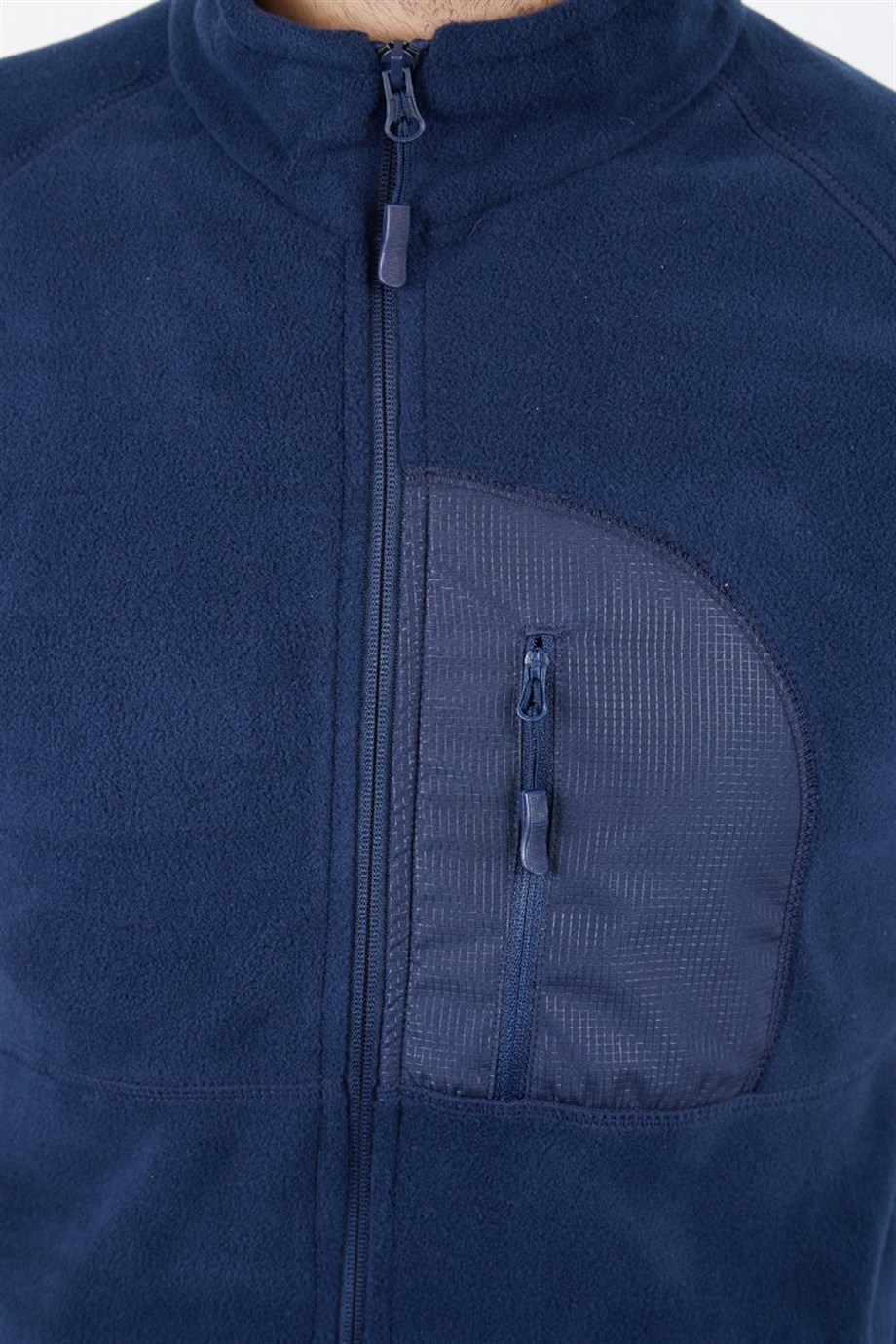 Alpinist Motus Tam Fermuarlı Polar Indigo