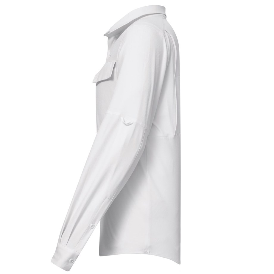 Alpinist Natriks Uzun Kollu Erkek Gömlek BEYAZ