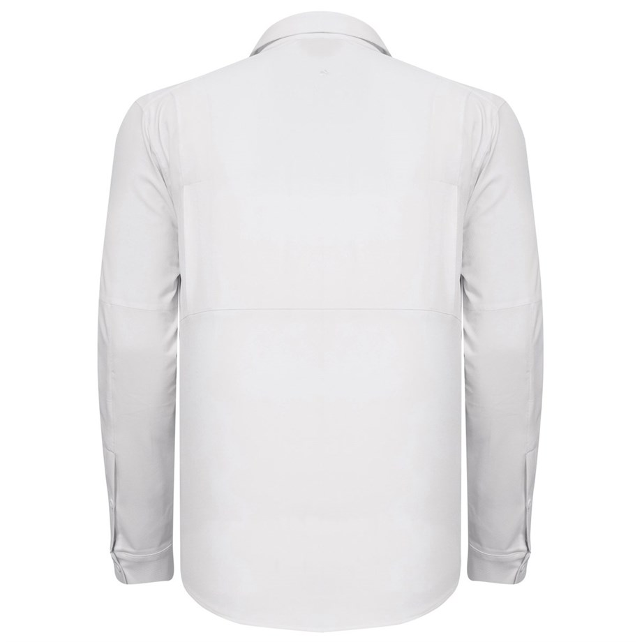 Alpinist Natriks Uzun Kollu Erkek Gömlek BEYAZ