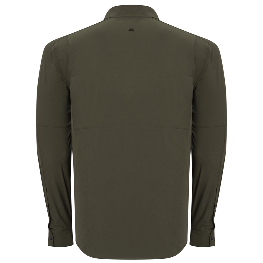 Alpinist Natriks Uzun Kollu Erkek Gömlek Haki