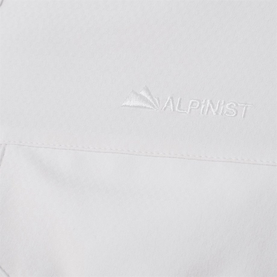 Alpinist Natriks Uzun Kollu Erkek Gömlek BEYAZ