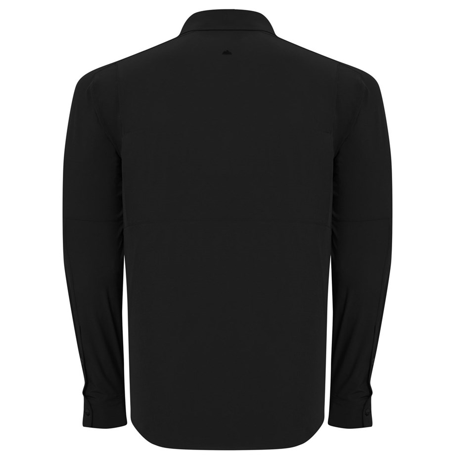 Alpinist Natriks Uzun Kollu Erkek Gömlek Siyah