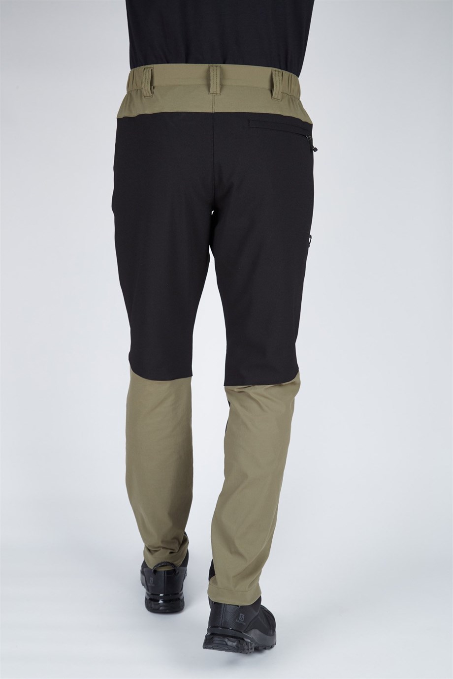 Alpinist Rugged Flex Erkek Pantolon Haki-Siyah