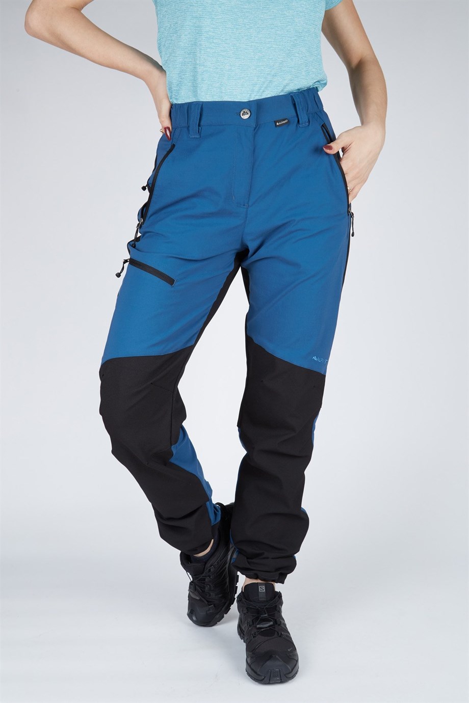 Alpinist Rugged Flex Kadın Pantolon İndigo-Siyah