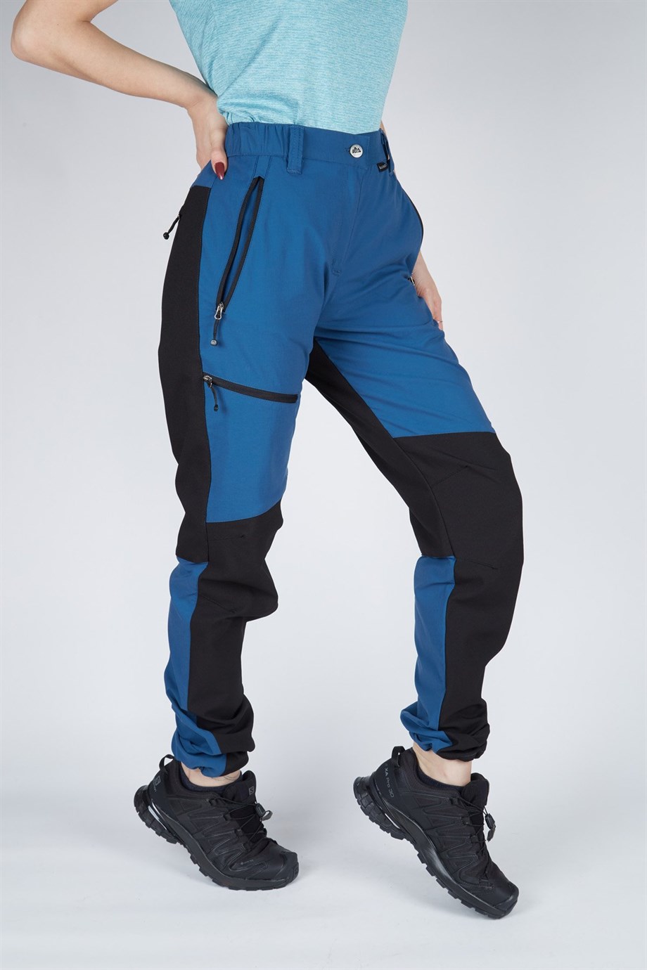 Alpinist Rugged Flex Kadın Pantolon İndigo-Siyah