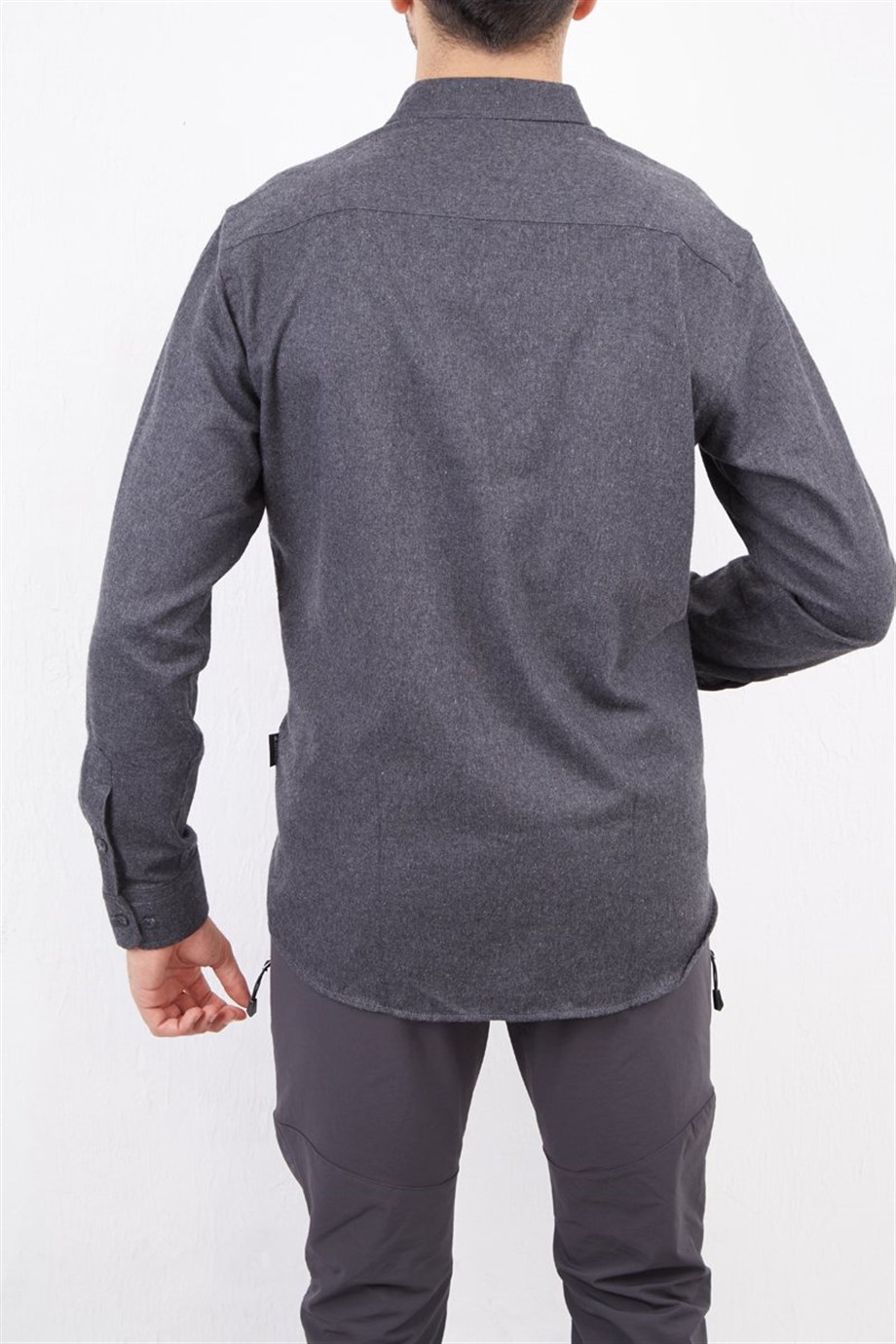 Alpinist Tarn Erkek  Outdoor Gömlek Antrasit