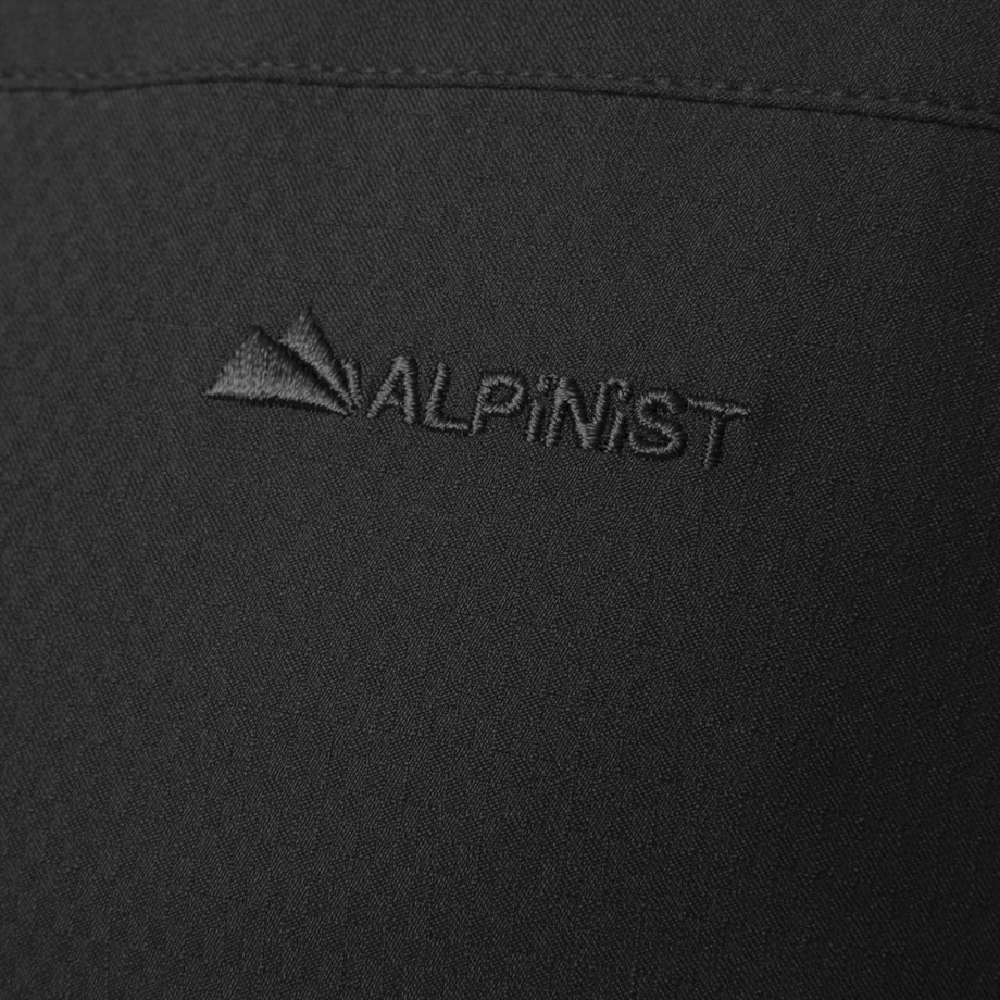 Alpinist Tegus Uzun Kollu Erkek Gömlek Siyah