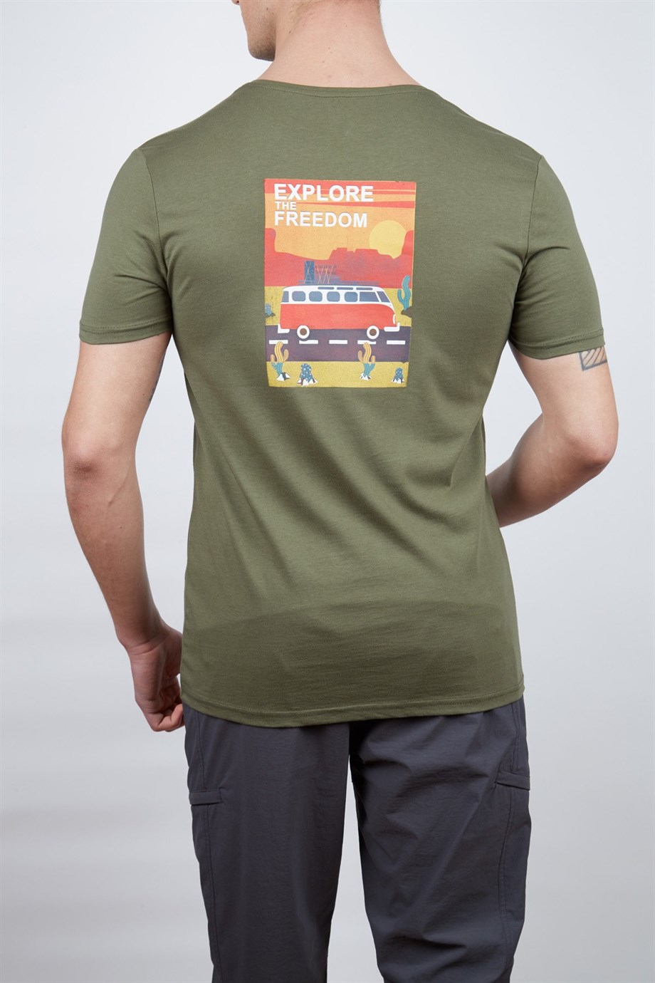 Alpinist Vassi Erkek T-Shirt Haki