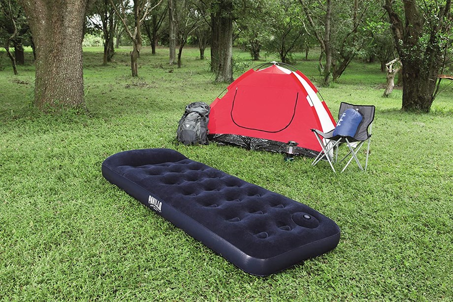 Bestway Pavillo 67223 Jr Twin 185x76x28 cm Pompalı Mavi Şişme Yatak