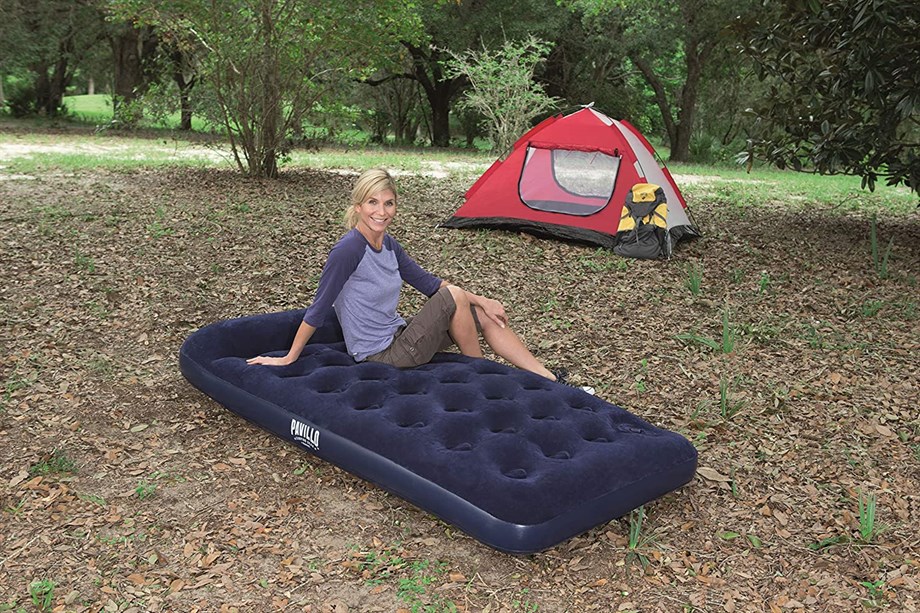 Bestway Pavillo 67224 Twin 188x99x28 cm Pompalı Mavi Şişme Yatak