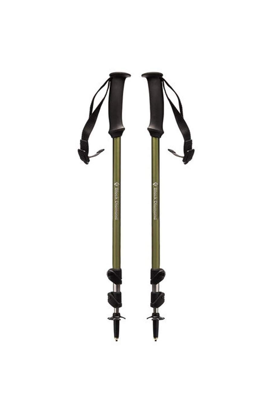 BLACK DIAMOND TRAIL EXPLORER 3 TREK POLES OUTDOOR 58-130 CM Burnt Olive