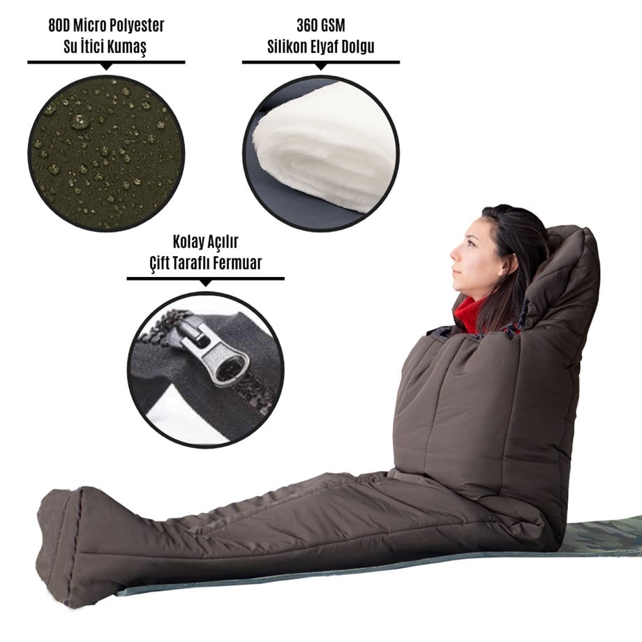 Cliff 4 Kişilik Kamp Seti 'V3'