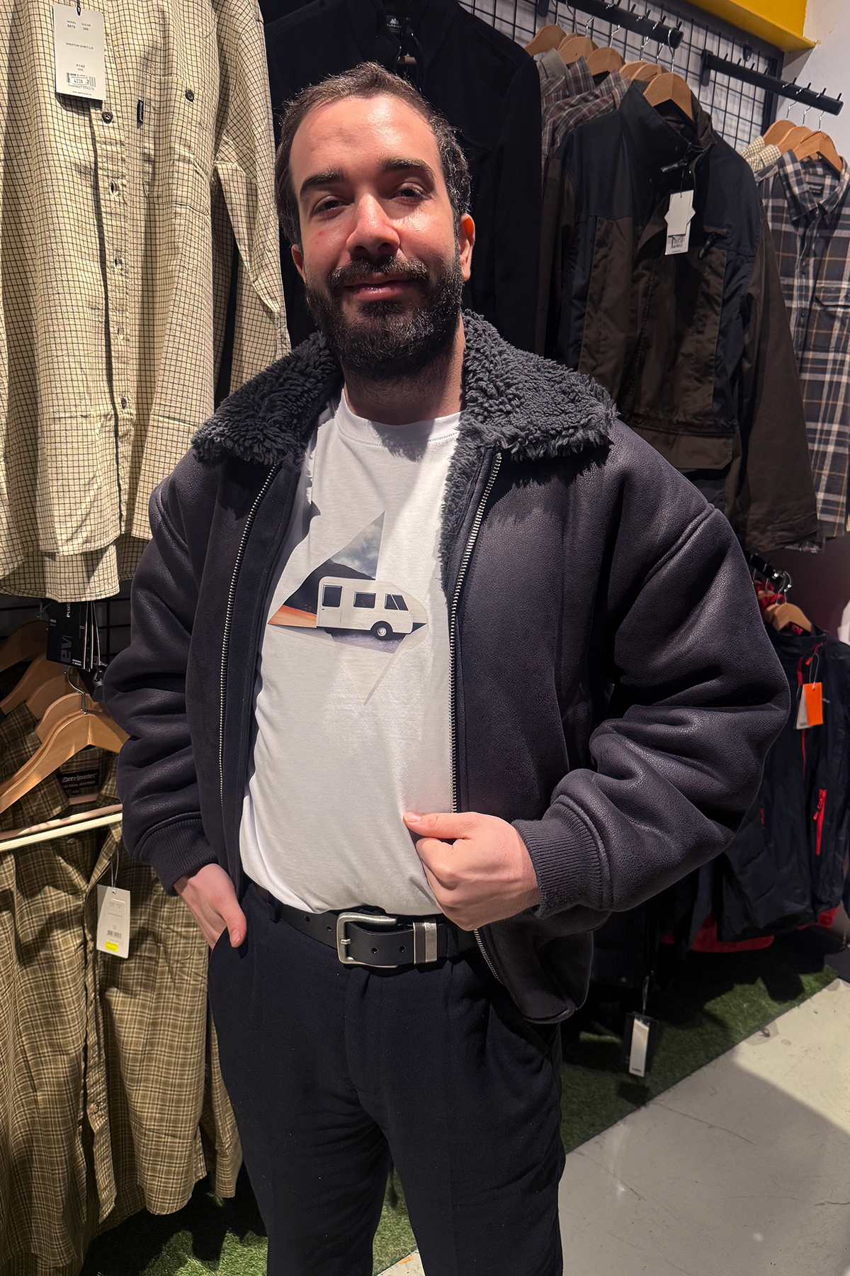 Cliff Allterra Tişört - Rahat Kesim, %100 Pamuk