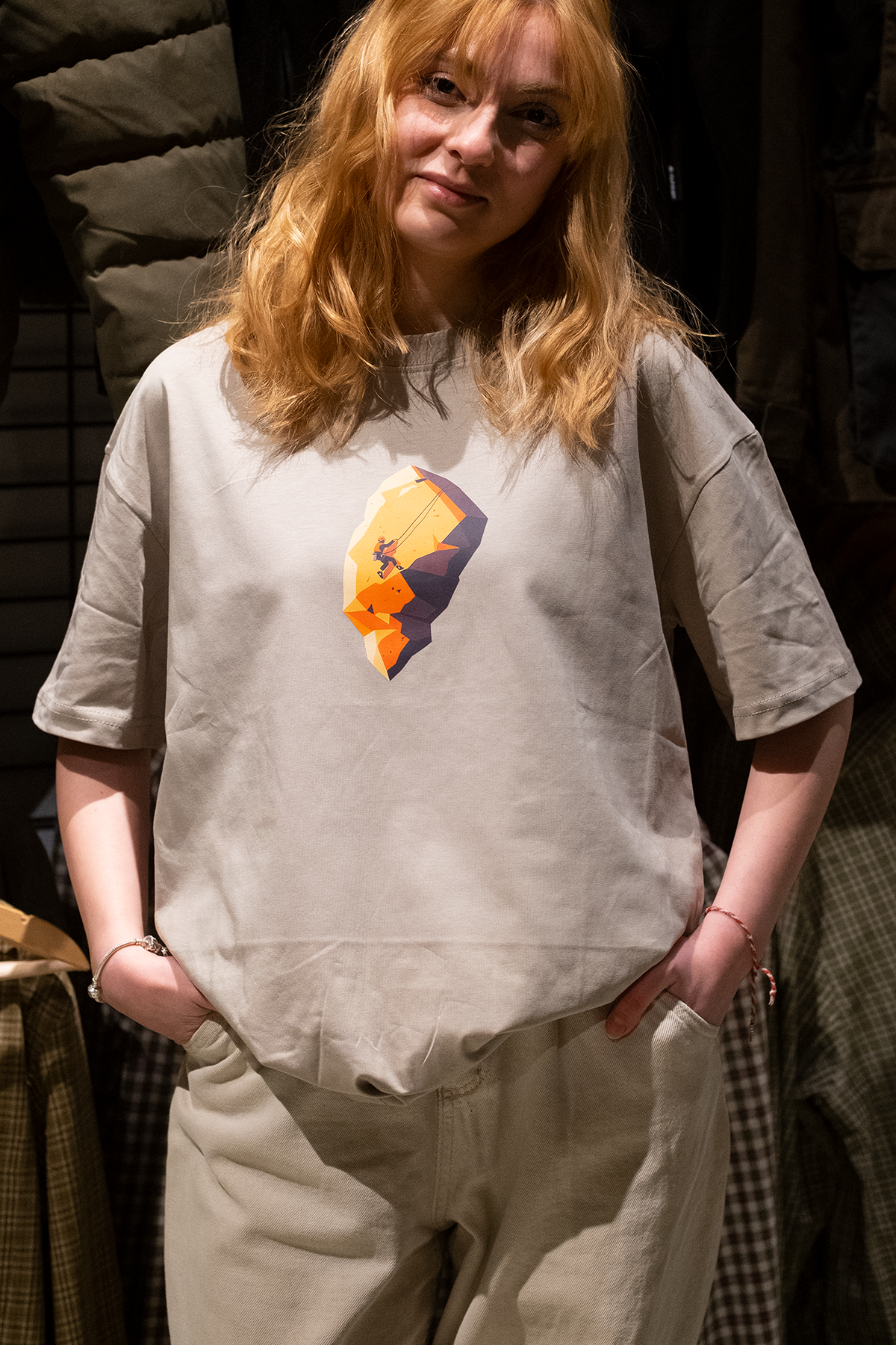 Cliff Alpinheart Tişört - Rahat Kesim, %100 Pamuk