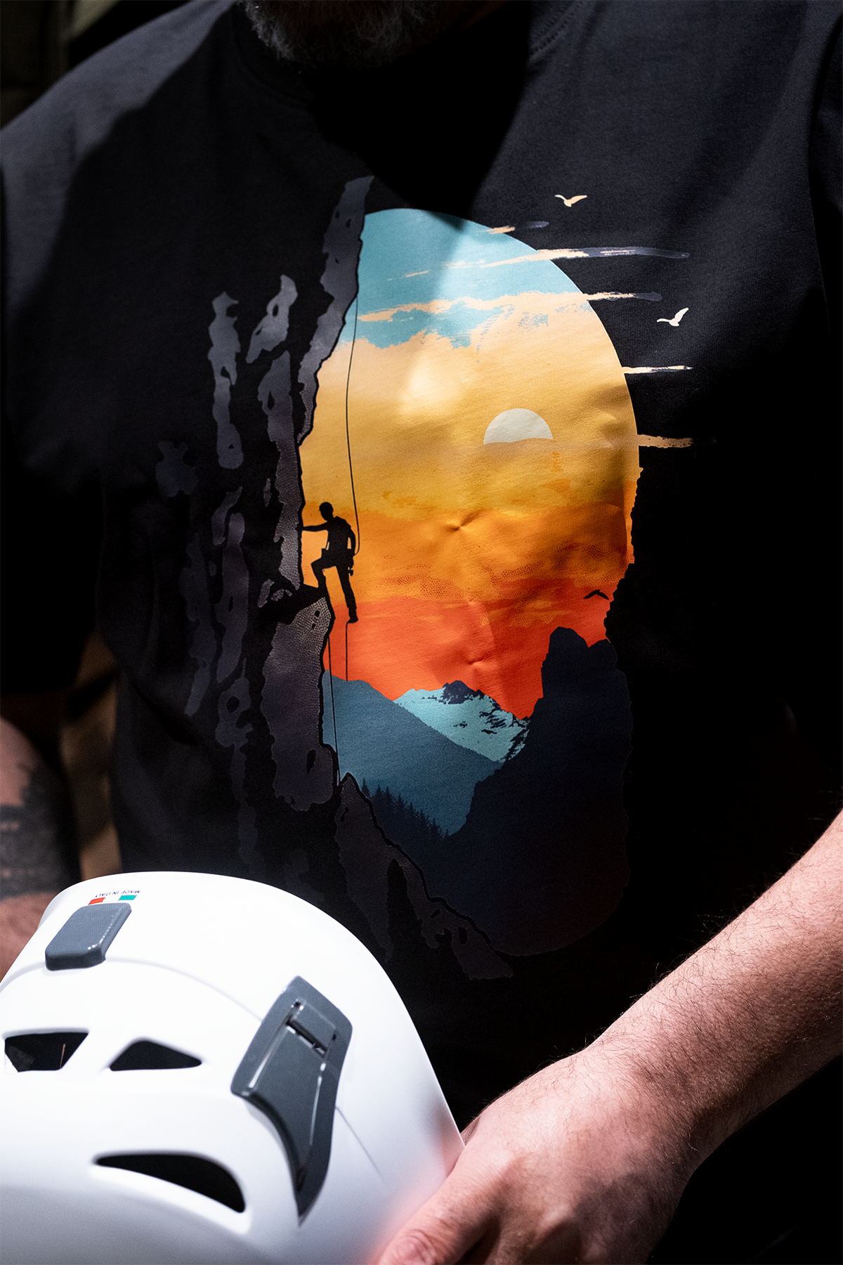 Cliff Altitudo Tişört - Rahat Kesim, %100 Pamuk