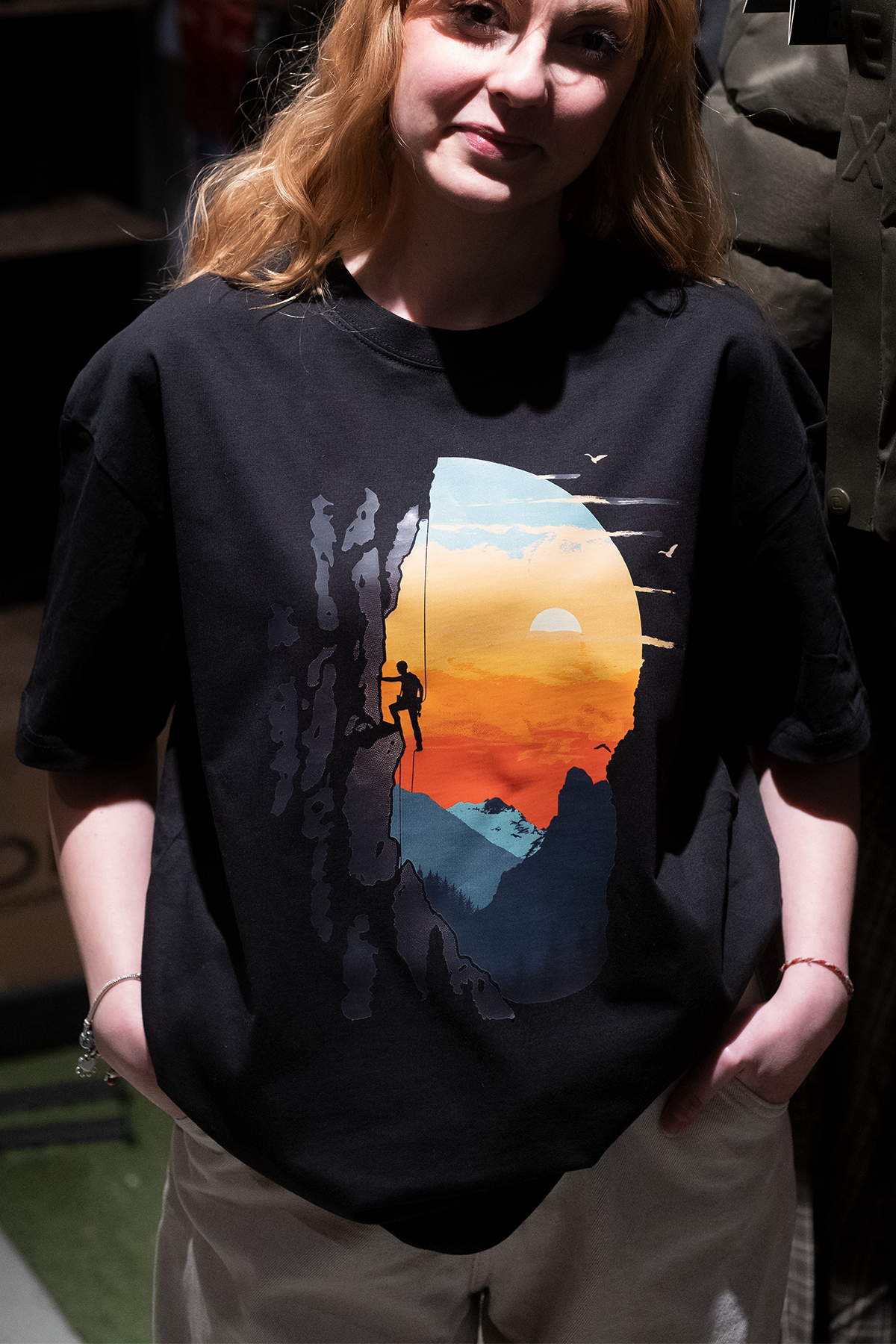 Cliff Altitudo Tişört - Rahat Kesim, %100 Pamuk