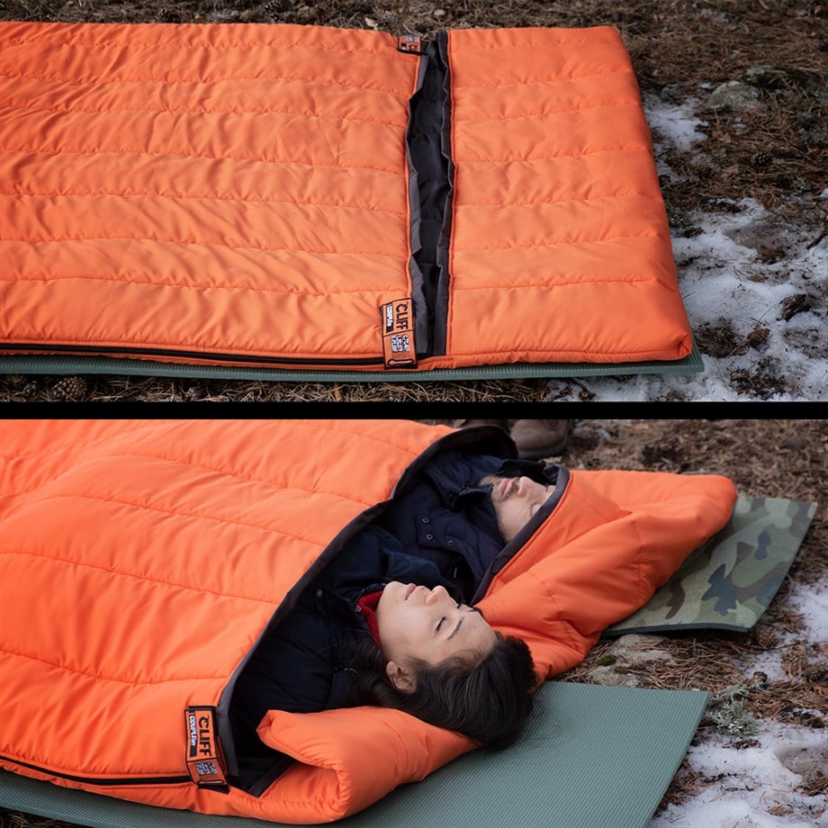 CLIFF Couple-MT -2'C Çift Kişilik Uyku Tulumu