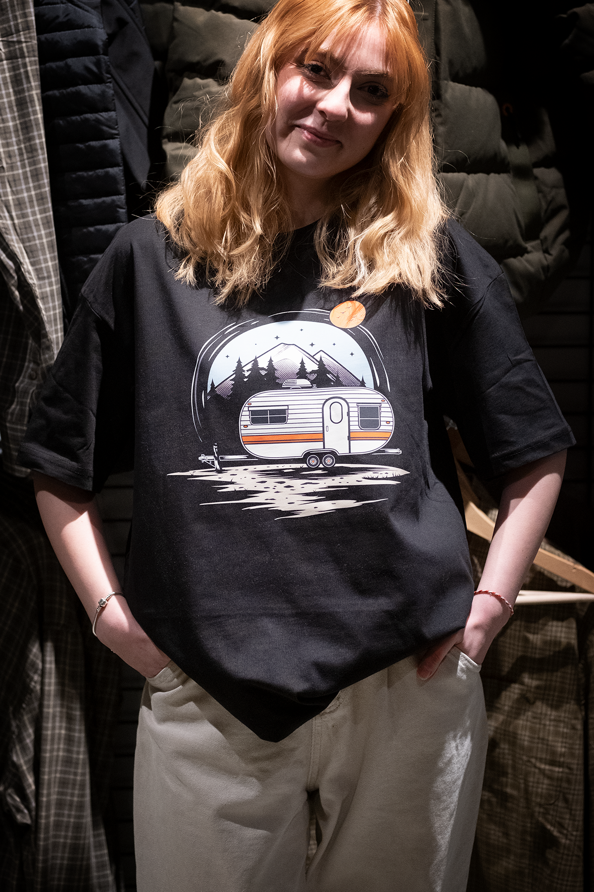 Cliff Cozy Tişört - Rahat Kesim, %100 Pamuk