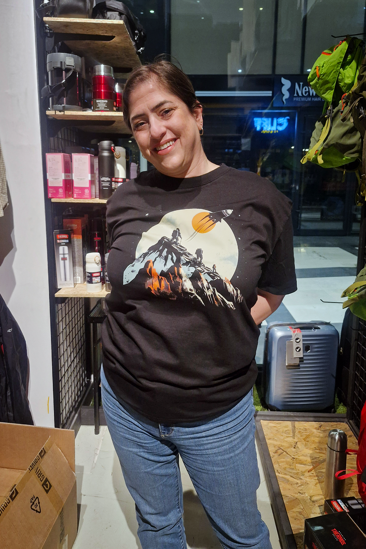 Cliff Lunatic Tişört - Rahat Kesim, %100 Pamuk