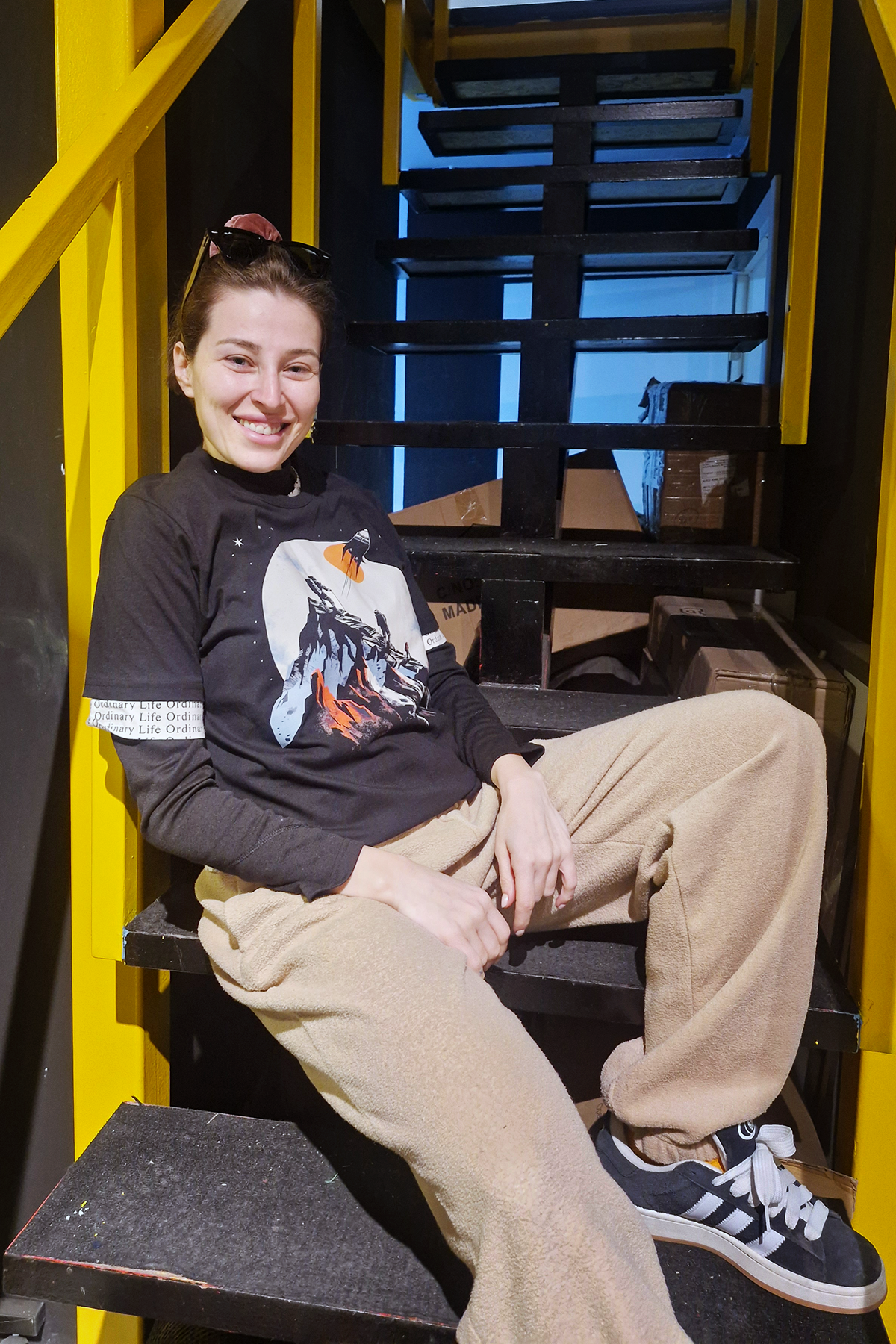 Cliff Lunatic Tişört - Rahat Kesim, %100 Pamuk