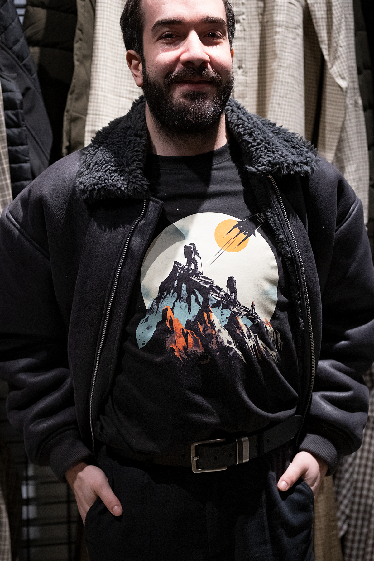 Cliff Lunatic Tişört - Rahat Kesim, %100 Pamuk