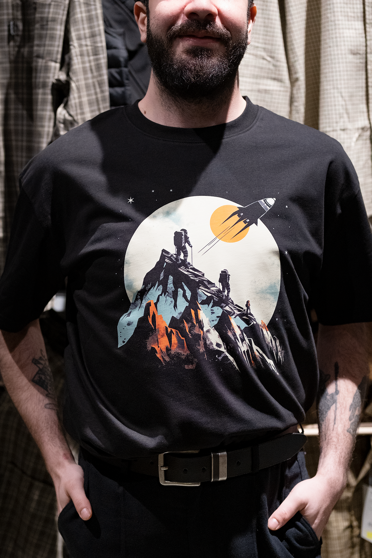 Cliff Lunatic Tişört - Rahat Kesim, %100 Pamuk