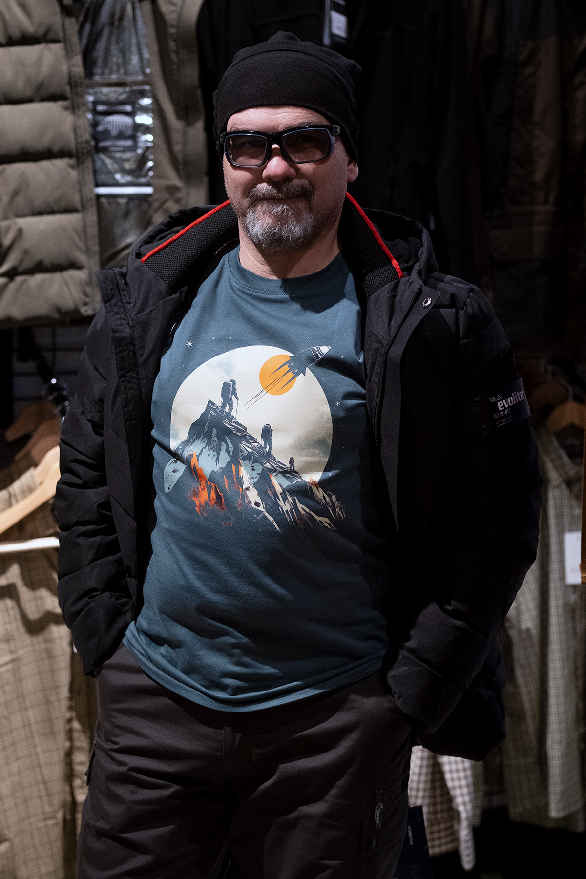 Cliff Lunatic Tişört - Rahat Kesim, %100 Pamuk