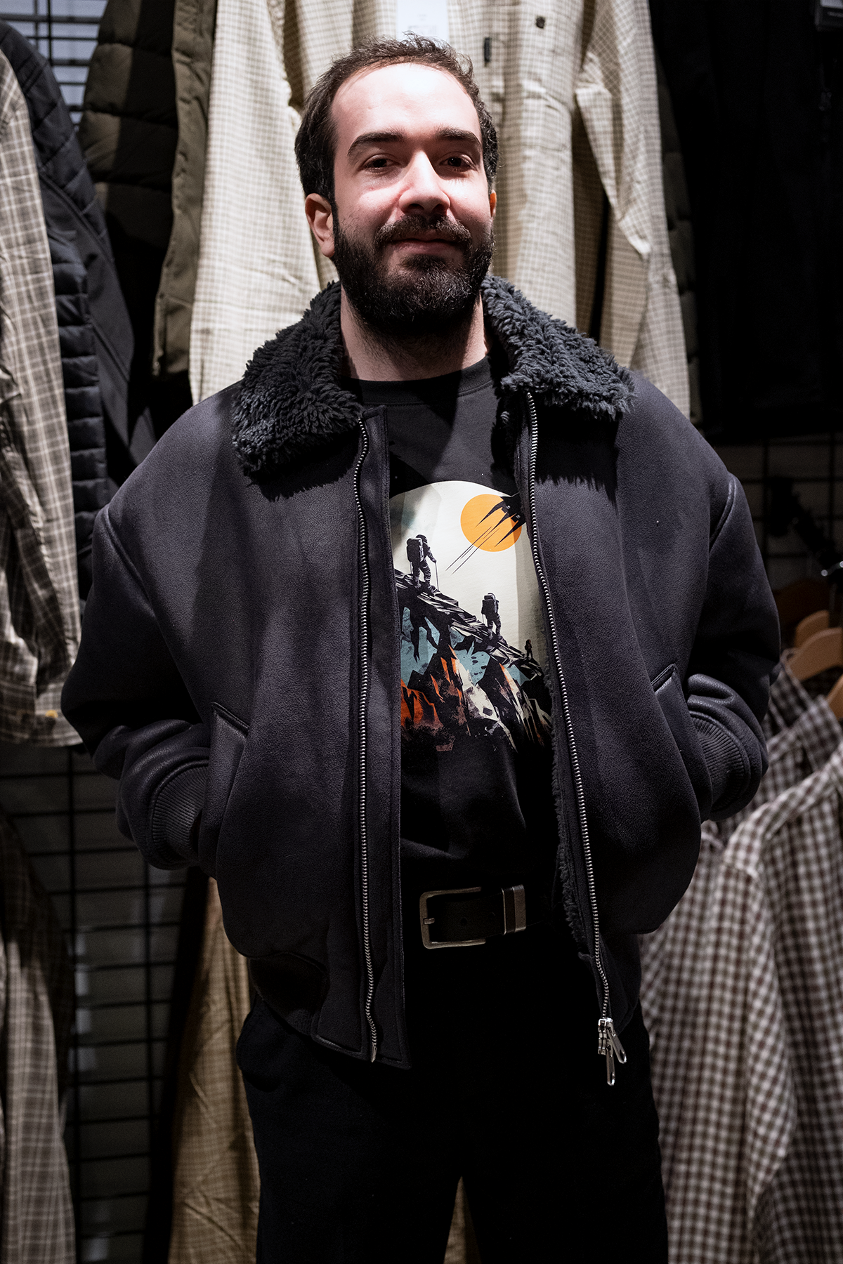 Cliff Lunatic Tişört - Rahat Kesim, %100 Pamuk