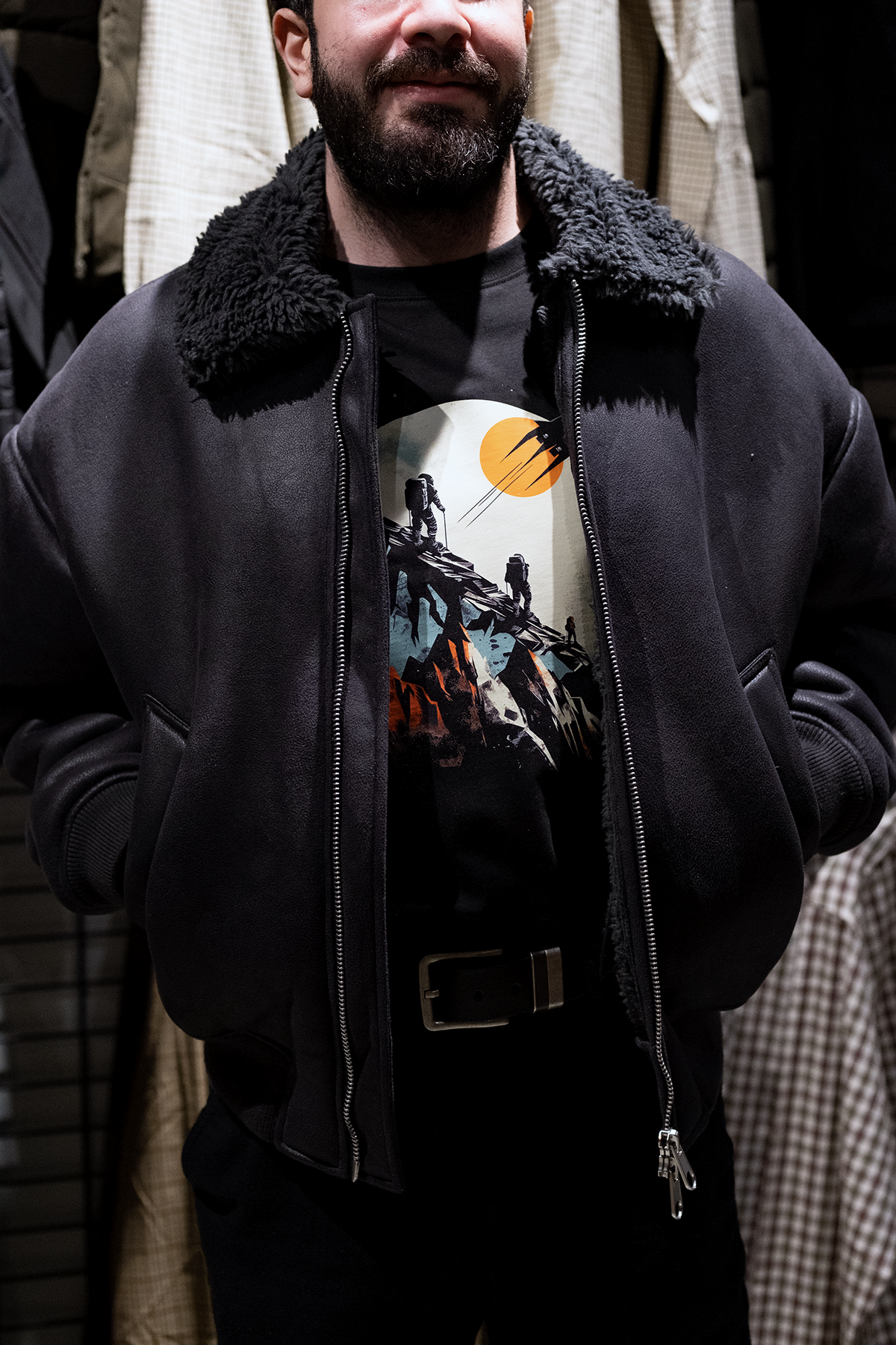 Cliff Lunatic Tişört - Rahat Kesim, %100 Pamuk