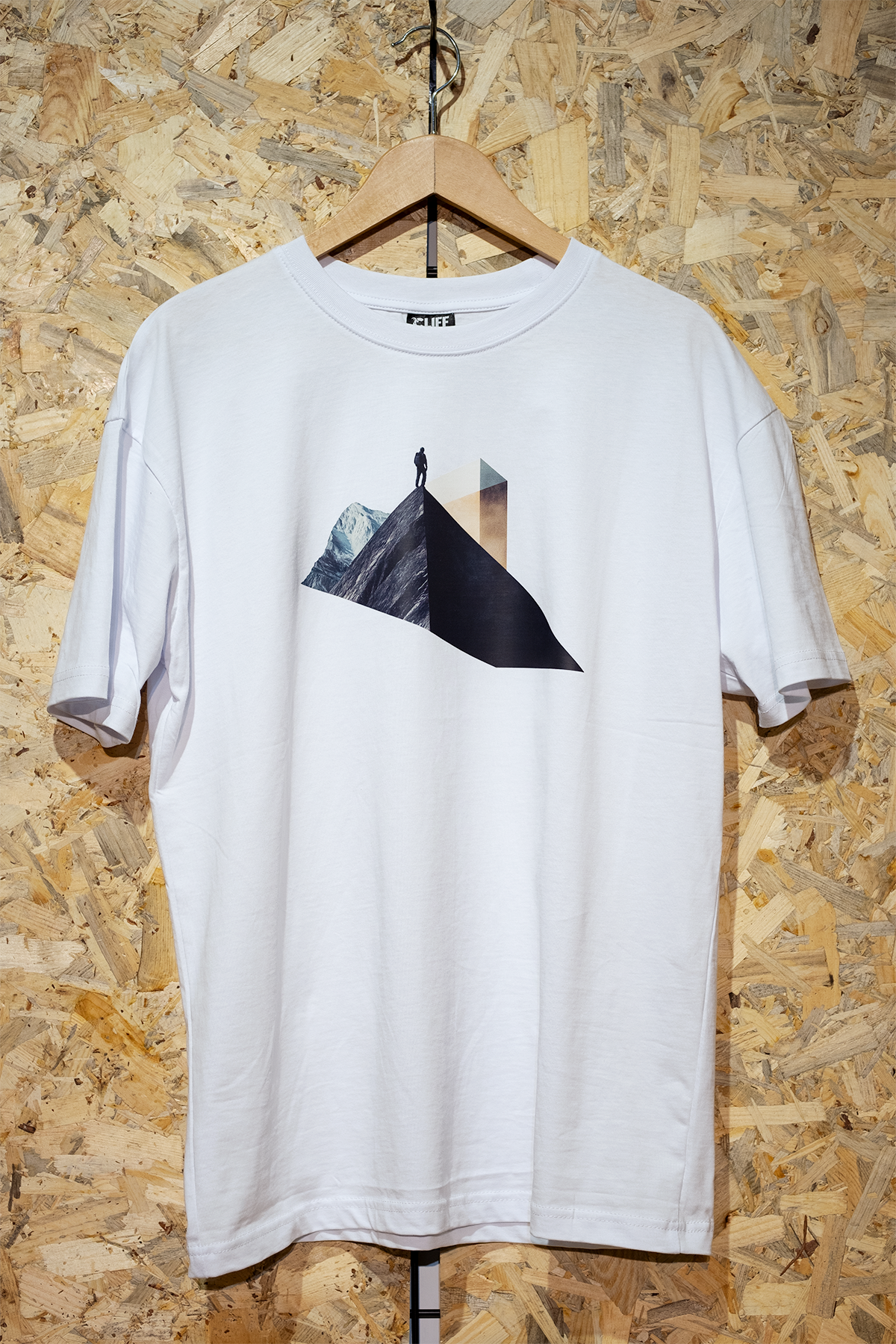Cliff Mountology Tişört - Rahat Kesim, %100 Pamuk