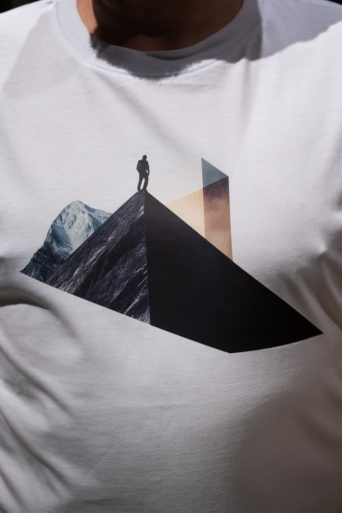 Cliff Mountology Tişört - Rahat Kesim, %100 Pamuk