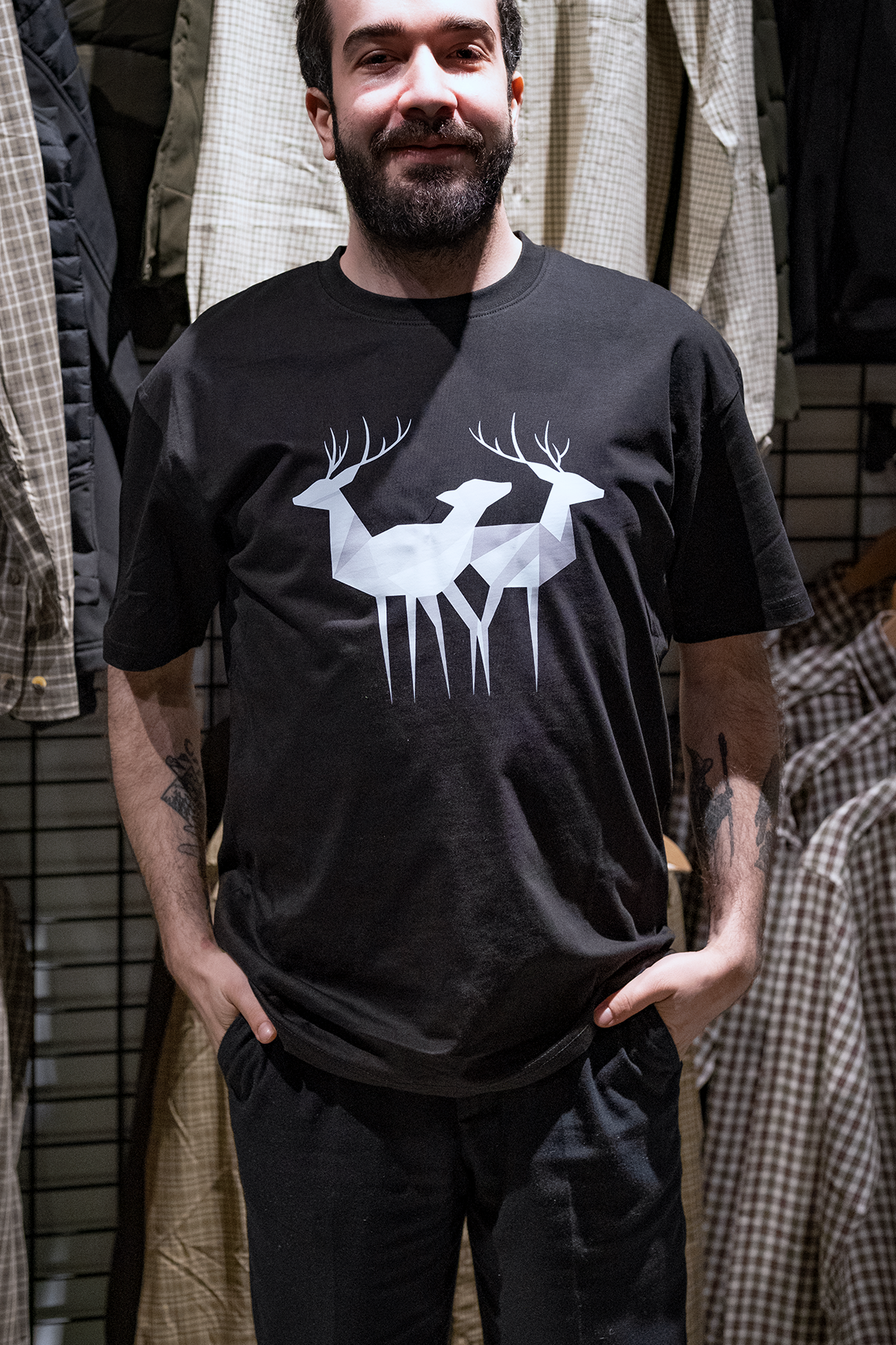 Cliff Polygonia No.4 Tişört - Rahat Kesim, %100 Pamuk